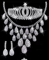 Glowing Bride Jewelry Sets