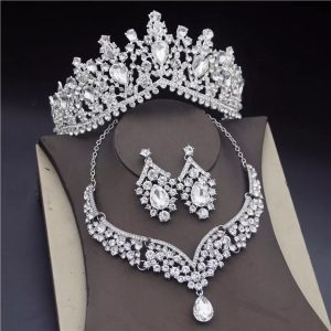 Luxury Crystal Bride Jewelry Sets