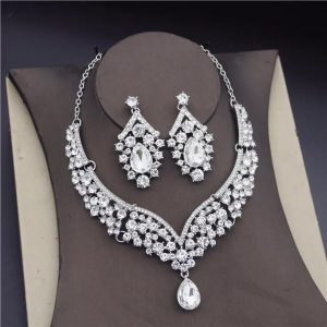 Luxury Crystal Bride Jewelry Sets